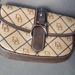 Doony & Bourke Signature Monogram wristlet